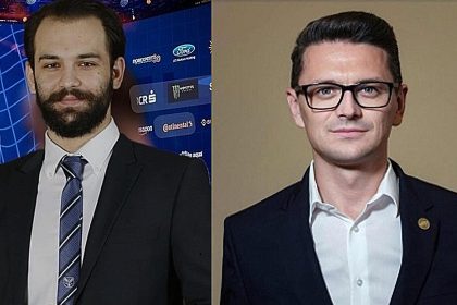FOTO: Iustin Jalaboi și Daniel Juravle