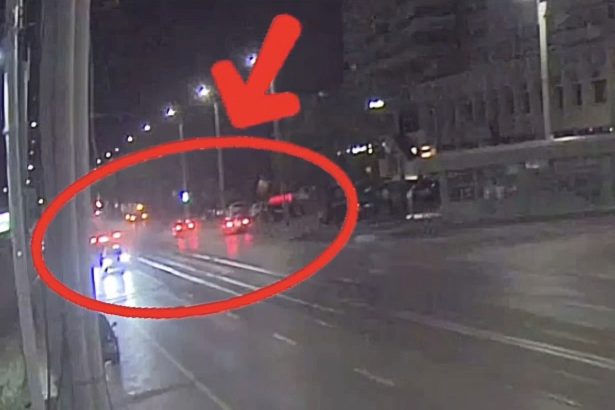 FOTO: Răniții sunt din BMW-ul care circula cu viteză