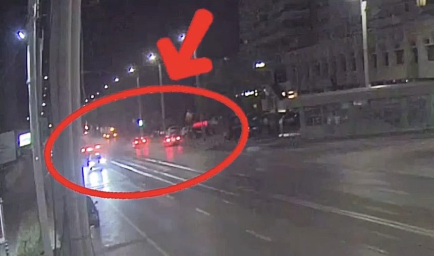 FOTO: Răniții sunt din BMW-ul care circula cu viteză