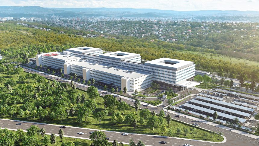 FOTO: Spitalul va avea 3000 de locuri de muncă