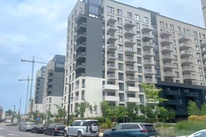 FOTO: Silk District construiește blocuri între Baza 3 și Țesătura