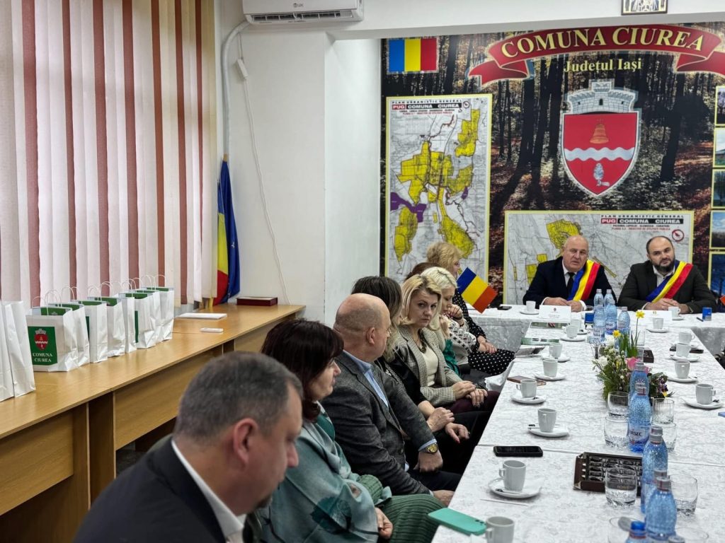 FOTO: După ce a candidat la Primăria Iași și a pierdut, Balanișcu s-a autoexilat la primăria Ciurea